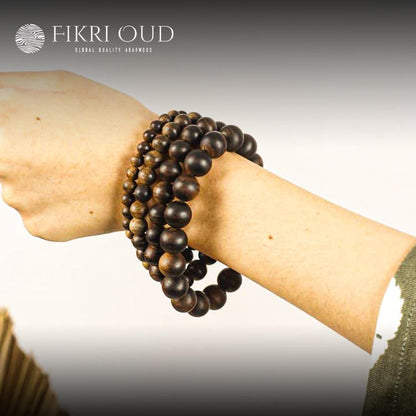 Kalimantan Oud Wood Bracelet - Fikri Oud