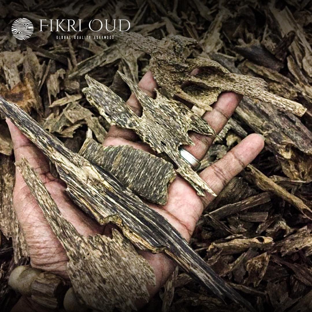 Wild Natural Kalimantan Oud Chunks - Grade: Super - Fikri Oud